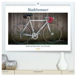 Stahlrenner - Rennrad-Klassiker aus Europa (hochwertiger Premium Wandkalender 2026 DIN A2 quer), Kunstdruck in Hochglanz