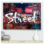 Hongkong Street (hochwertiger Premium Wandkalender 2026 DIN A2 quer), Kunstdruck in Hochglanz