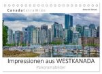Impressionen aus Westkanada (Tischkalender 2026 DIN A5 quer), CALVENDO Monatskalender