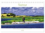 Samsø - Dänische Kattegatinsel im Herzen des Königreiches (Tischkalender 2026 DIN A5 quer), CALVENDO Monatskalender