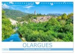 Frankreichs schönste Dörfer - Olargues (Wandkalender 2026 DIN A4 quer), CALVENDO Monatskalender