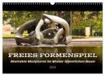 Freies Formenspiel (Wandkalender 2026 DIN A3 quer), CALVENDO Monatskalender