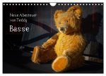 Neue Abenteuer von Teddy Basse (Wandkalender 2026 DIN A4 quer), CALVENDO Monatskalender