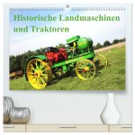 Historische Landmaschinen und Traktoren (hochwertiger Premium Wandkalender 2026 DIN A2 quer), Kunstdruck in Hochglanz