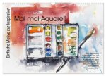 Mal mal Aquarell (Wandkalender 2026 DIN A3 quer), CALVENDO Monatskalender