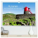 Azoren - das Triangulo der Zentralgruppe (hochwertiger Premium Wandkalender 2026 DIN A2 quer), Kunstdruck in Hochglanz