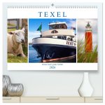 Texel - Kleine Insel, große Vielfalt (hochwertiger Premium Wandkalender 2026 DIN A2 quer), Kunstdruck in Hochglanz