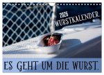 Wurstkalender. Es geht um die Wurst. (Wandkalender 2026 DIN A4 quer), CALVENDO Monatskalender