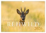 Rehwild 2026 (Wandkalender 2026 DIN A3 quer), CALVENDO Monatskalender