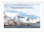 Geheimnisvolle Lofoten (Tischkalender 2026 DIN A5 quer), CALVENDO Monatskalender