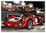 Sportwagen Klassiker Kunst (Wandkalender 2026 DIN A3 quer), CALVENDO Monatskalender