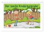 Der bunte Kinderkalender (Tischkalender 2026 DIN A5 quer), CALVENDO Monatskalender