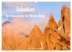 Dolomiten - Die Dreitausender der Bleichen Berge (Wandkalender 2026 DIN A2 quer), CALVENDO Monatskalender