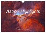 Astro - Highlights (Wandkalender 2026 DIN A4 quer), CALVENDO Monatskalender