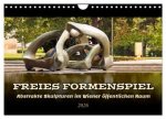 Freies Formenspiel (Wandkalender 2026 DIN A4 quer), CALVENDO Monatskalender