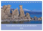 Naturwunder Kalifornien (Tischkalender 2026 DIN A5 quer), CALVENDO Monatskalender