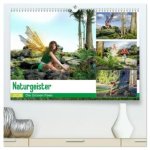 Naturgeister Die Grünen Feen (hochwertiger Premium Wandkalender 2026 DIN A2 quer), Kunstdruck in Hochglanz