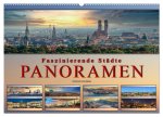 Faszinierende Städte, Panoramen (Wandkalender 2026 DIN A2 quer), CALVENDO Monatskalender