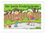 Der bunte Kinderkalender (Wandkalender 2026 DIN A4 quer), CALVENDO Monatskalender