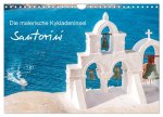 Santorini - Die malerische Kykladeninsel (Wandkalender 2026 DIN A4 quer), CALVENDO Monatskalender