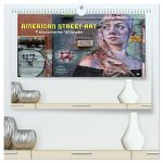 American Street Art - tätowierte Wände (hochwertiger Premium Wandkalender 2026 DIN A2 quer), Kunstdruck in Hochglanz