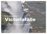 Weltnaturerbe Victoriafälle - Der Rauch, der donnert (Wandkalender 2026 DIN A4 quer), CALVENDO Monatskalender