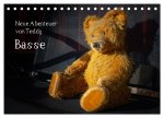 Neue Abenteuer von Teddy Basse (Tischkalender 2026 DIN A5 quer), CALVENDO Monatskalender
