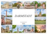Darmstadt Stadtansichten (Wandkalender 2026 DIN A4 quer), CALVENDO Monatskalender