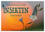 Oberbayerischer Insekten Kalender (Wandkalender 2026 DIN A2 quer), CALVENDO Monatskalender