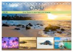 O'ahu - Eine Reise in das Herz von Hawaii (Tischkalender 2026 DIN A5 quer), CALVENDO Monatskalender