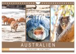 Australien, tierischer Kontinent (Wandkalender 2026 DIN A4 quer), CALVENDO Monatskalender