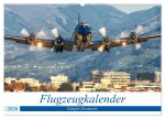 Flugzeugkalender (Wandkalender 2026 DIN A2 quer), CALVENDO Monatskalender