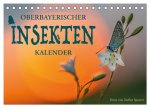 Oberbayerischer Insekten Kalender (Tischkalender 2026 DIN A5 quer), CALVENDO Monatskalender