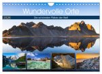 Wundervolle Orte (Wandkalender 2026 DIN A4 quer), CALVENDO Monatskalender