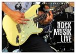Rockmusik live (Wandkalender 2026 DIN A4 quer), CALVENDO Monatskalender