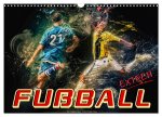 Fußball - extrem (Wandkalender 2026 DIN A3 quer), CALVENDO Monatskalender