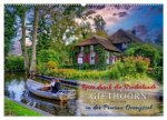 Reise durch die Niederlande - Giethoorn in der Provinz Overijssel (Wandkalender 2026 DIN A2 quer), CALVENDO Monatskalender