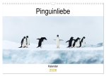 Pinguinliebe (Wandkalender 2026 DIN A3 quer), CALVENDO Monatskalender