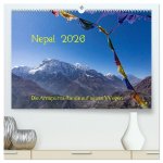 NEPAL - rund um die Annapurna (hochwertiger Premium Wandkalender 2026 DIN A2 quer), Kunstdruck in Hochglanz