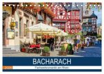 Bacharach - Fachwerkromantik am Rhein (Tischkalender 2026 DIN A5 quer), CALVENDO Monatskalender