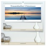 Traumhafter Chiemsee - Impressionen vom Bayerischen Meer (hochwertiger Premium Wandkalender 2026 DIN A2 quer), Kunstdruck in Hochglanz