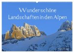 Wunderschöne Landschaften in den Alpen (Wandkalender 2026 DIN A2 quer), CALVENDO Monatskalender
