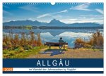 ALLGÄU, im Wandel der Jahreszeiten. (Wandkalender 2026 DIN A3 quer), CALVENDO Monatskalender