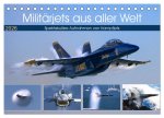 Militärjets aus aller Welt (Tischkalender 2026 DIN A5 quer), CALVENDO Monatskalender