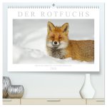 Der Rotfuchs (hochwertiger Premium Wandkalender 2026 DIN A2 quer), Kunstdruck in Hochglanz