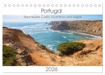 Portugal - Traumküste Costa Vicentina und Lagos (Tischkalender 2026 DIN A5 quer), CALVENDO Monatskalender