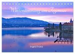 Winterstimmung am Tegernsee (Tischkalender 2026 DIN A5 quer), CALVENDO Monatskalender