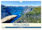 Trolltunga (Wandkalender 2026 DIN A4 quer), CALVENDO Monatskalender