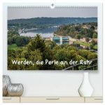 Werden, die Perle an der Ruhr (hochwertiger Premium Wandkalender 2026 DIN A2 quer), Kunstdruck in Hochglanz