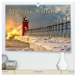 Maritime Welten (hochwertiger Premium Wandkalender 2026 DIN A2 quer), Kunstdruck in Hochglanz